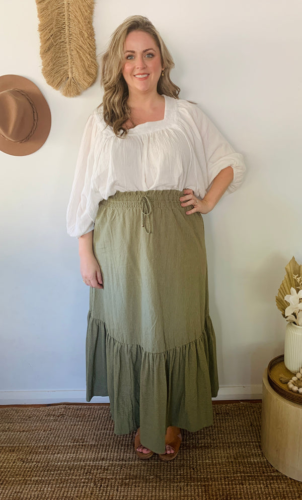 Bailey Skirt- Green