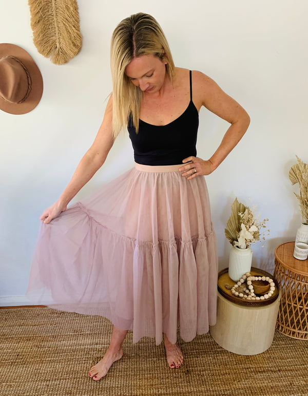 Carrie Skirt- Pink